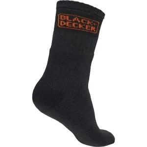 BLACK & DECKER SOCKS TECH Pánske ponožky, tmavo sivá, veľkosť 47-49