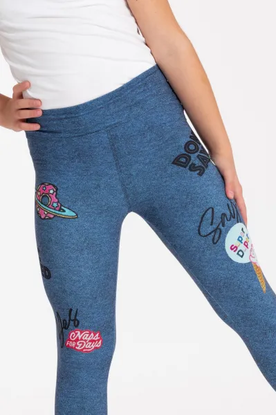 LELOSI Detské capri Sticker 140