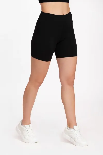 LELOSI Krátke spodné šortky Black MEDIUM