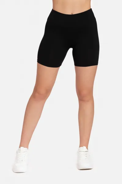 LELOSI Krátke spodné šortky Black MEDIUM