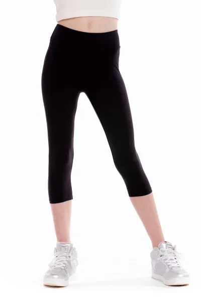 LELOSI Detské capri Black mamba 128