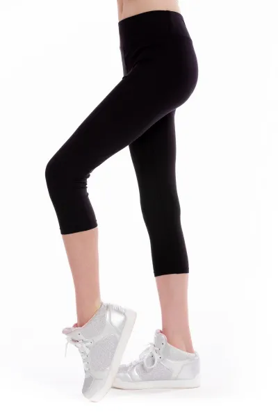 LELOSI Detské capri Black mamba 128