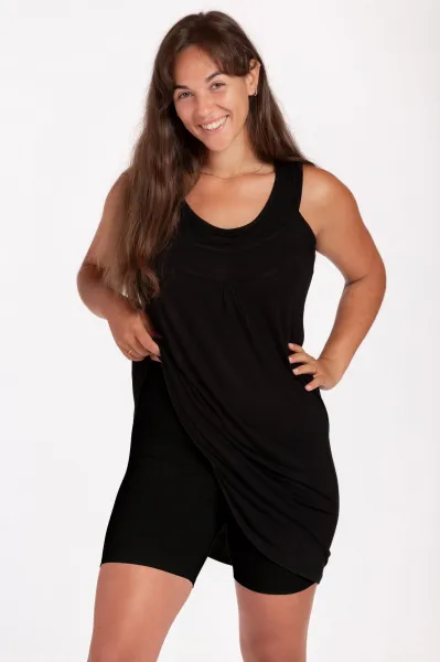 LELOSI Krátke spodné šortky Black MEDIUM