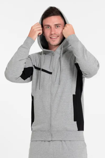 LELOSI Mikina na zips Jack S