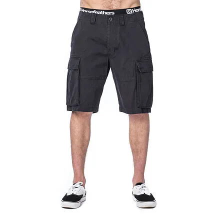 HORSEFEATHERS Kraťasy Baxter - black BLACK velikost 30