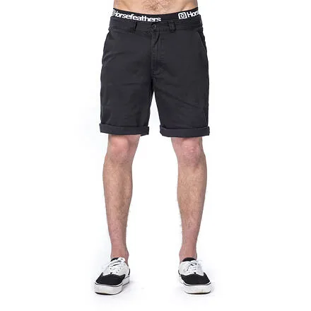 HORSEFEATHERS Kraťasy Macks - black BLACK velikost 32