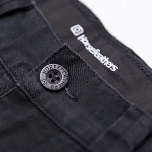 HORSEFEATHERS Kraťasy Macks - black BLACK velikost 32