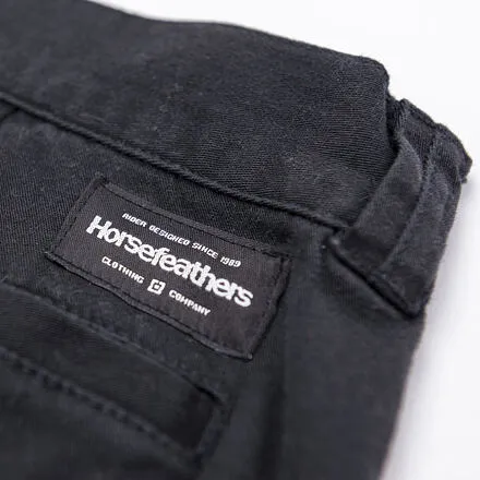 HORSEFEATHERS Kraťasy Macks - black BLACK velikost 32