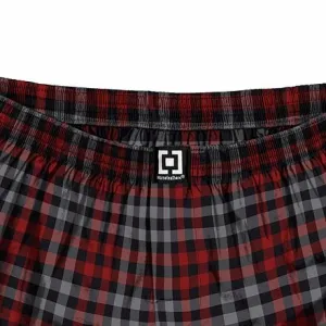 HORSEFEATHERS Trenírky Sonny - charcoal RED velikost M