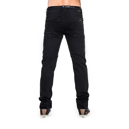HORSEFEATHERS Džínsy Varus - black BLACK velikost 32
