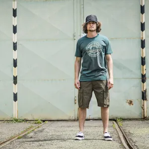 HORSEFEATHERS Kraťasy Baxter - olive GREEN velikost 28