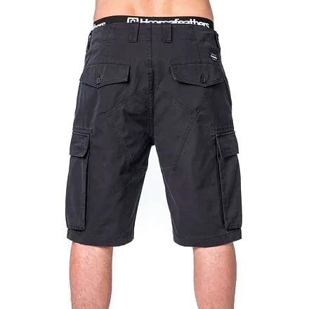 HORSEFEATHERS Kraťasy Baxter - black BLACK velikost 30