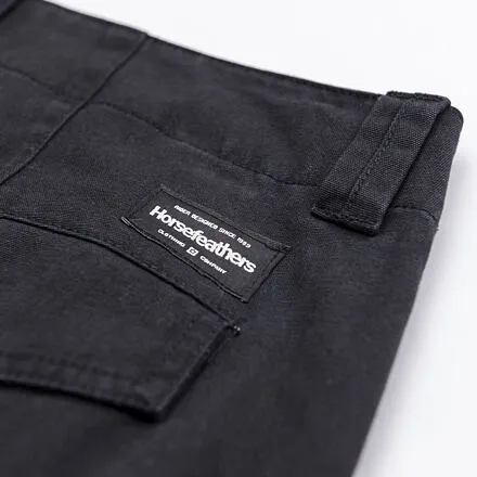 HORSEFEATHERS Kraťasy Baxter - black BLACK velikost 30