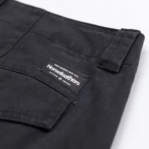 HORSEFEATHERS Kraťasy Baxter - black BLACK velikost 30
