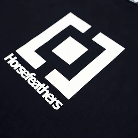 HORSEFEATHERS Tričko Base - black BLACK velikost M