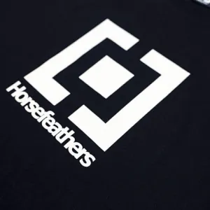 HORSEFEATHERS Tričko Base - black BLACK velikost M
