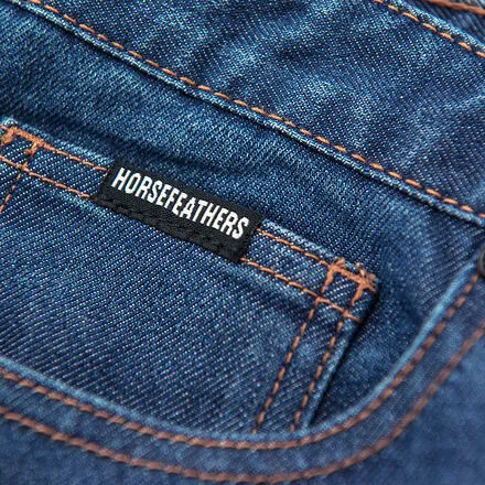 HORSEFEATHERS Džínsy Moses - dark blue BLUE velikost 30