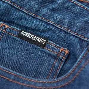 HORSEFEATHERS Džínsy Moses - dark blue BLUE velikost 30