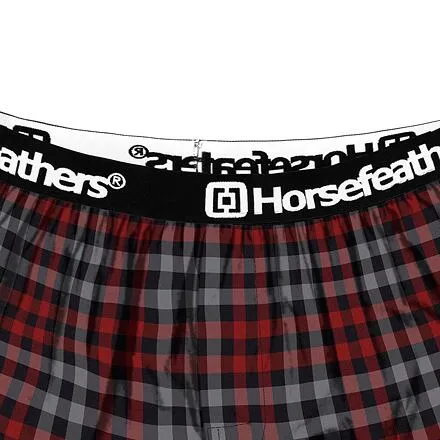 HORSEFEATHERS Trenírky Clay - charcoal RED velikost M