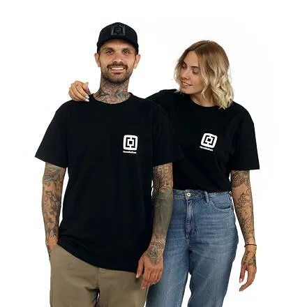 HORSEFEATHERS Tričko Mini Logo - black BLACK velikost S
