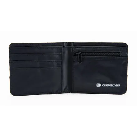 HORSEFEATHERS Peňaženka Terry - black BLACK