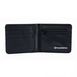 HORSEFEATHERS Peňaženka Terry - black BLACK