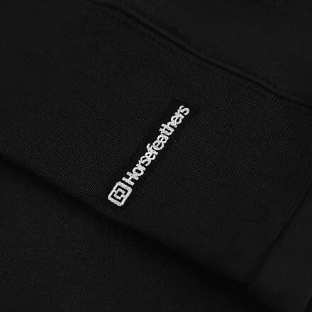 HORSEFEATHERS Mikina Leader - black BLACK velikost S