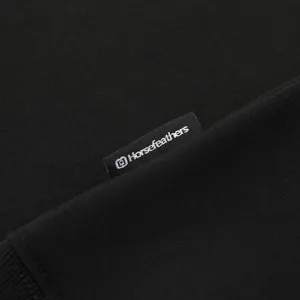 HORSEFEATHERS Mikina Dunk - black BLACK velikost S