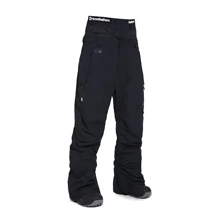 HORSEFEATHERS Nohavice Nelson - black BLACK velikost S