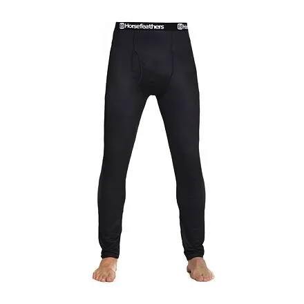 HORSEFEATHERS Termo nohavice Riley - black BLACK velikost S