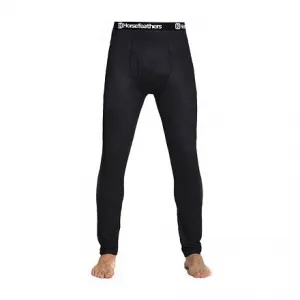HORSEFEATHERS Termo nohavice Riley - black BLACK velikost S
