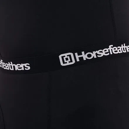 HORSEFEATHERS Termo nohavice Riley - black BLACK velikost S