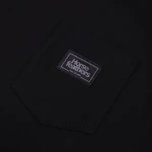 HORSEFEATHERS Tričko Alpha - black BLACK velikost S