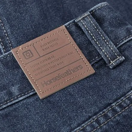 HORSEFEATHERS Džínsy Pike - dark blue BLUE velikost 30