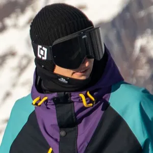 HORSEFEATHERS Okuliare na snowboard Edmond - black/smoke BLACK