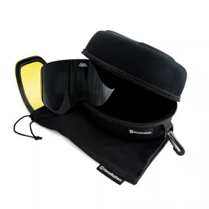 HORSEFEATHERS Okuliare na snowboard Edmond - black/smoke BLACK