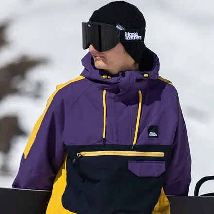 HORSEFEATHERS Okuliare na snowboard Edmond - black/smoke BLACK