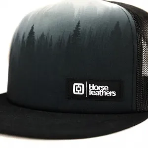 HORSEFEATHERS Šiltovka Mave - black BLACK