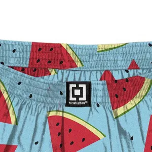 HORSEFEATHERS Trenírky Manny - melon BLUE velikost M