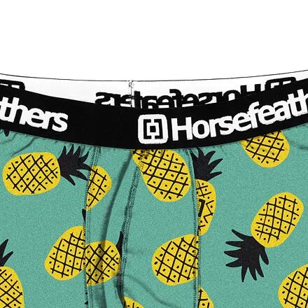 HORSEFEATHERS Boxerky Sidney - pineapple GREEN velikost M