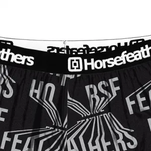 HORSEFEATHERS Trenírky Frazier - bevel BLACK velikost M