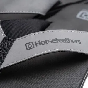 HORSEFEATHERS Žabky Walker - black/gray BLACK velikost 7