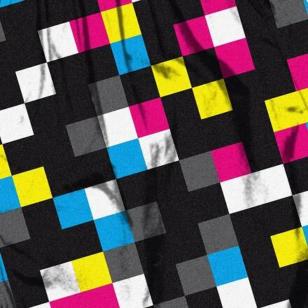 HORSEFEATHERS Trenírky Frazier - cmyk check BLACK velikost M