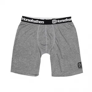 HORSEFEATHERS Boxerky Dynasty Long 3Pack - heather gray GRAY velikost M