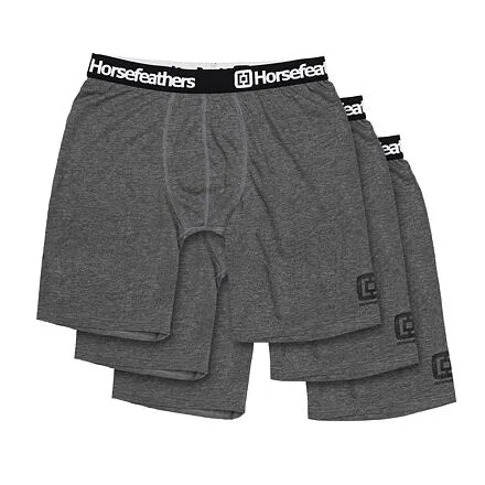 3PACK pánske boxerky Horsefeathers Dynasty long (AM195B) M, trenky