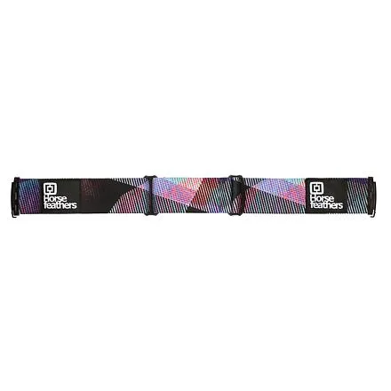 HORSEFEATHERS Popruh na okuliare - glitch BLACK