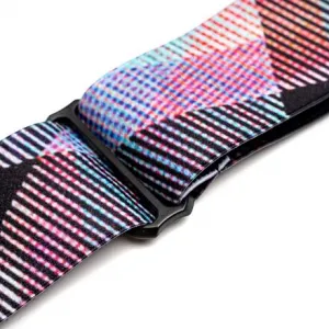 HORSEFEATHERS Popruh na okuliare - glitch BLACK