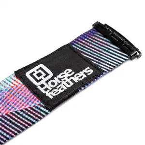 HORSEFEATHERS Popruh na okuliare - glitch BLACK
