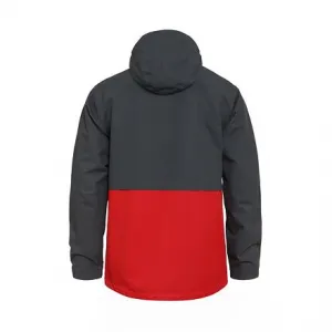 HORSEFEATHERS Bunda Closter II - phantom/lava red GRAY velikost S