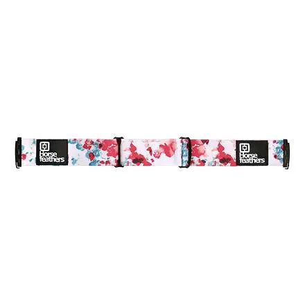 HORSEFEATHERS Popruh na okuliare - paintbrush WHITE